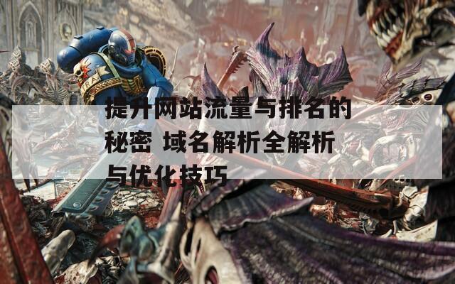 提升網(wǎng)站流量與排名的秘密 域名解析全解析與優(yōu)化技巧