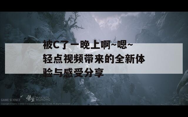 被C了一晚上啊～嗯～輕點(diǎn)視頻帶來(lái)的全新體驗(yàn)與感受分享