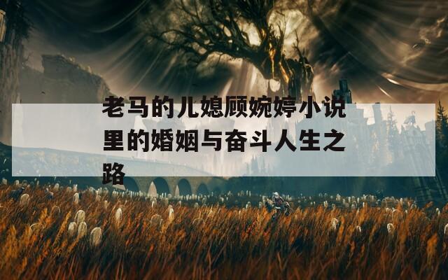老馬的兒媳顧婉婷小說里的婚姻與奮斗人生之路