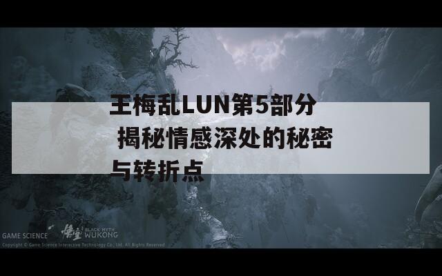 王梅亂LUN第5部分 揭秘情感深處的秘密與轉(zhuǎn)折點(diǎn)