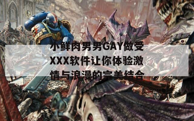 小鮮肉男男GAY做受XXX軟件讓你體驗激情與浪漫的完美結(jié)合