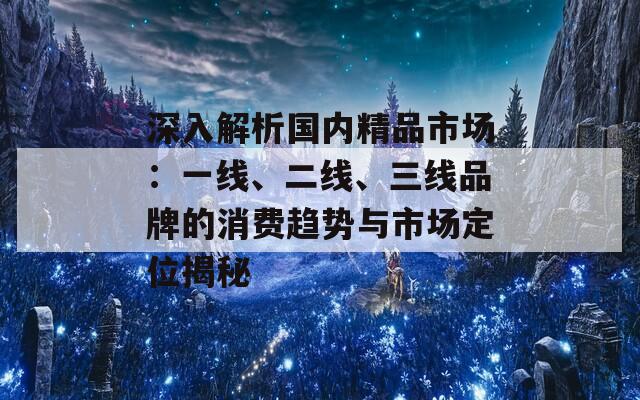 深入解析國內(nèi)精品市場：一線、二線、三線品牌的消費趨勢與市場定位揭秘
