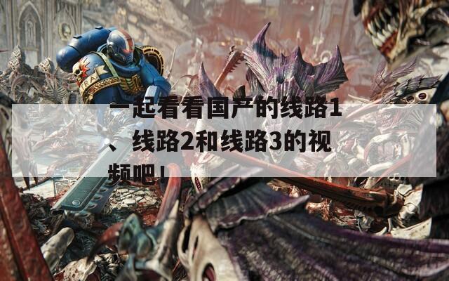 一起看看國產(chǎn)的線路1、線路2和線路3的視頻吧！
