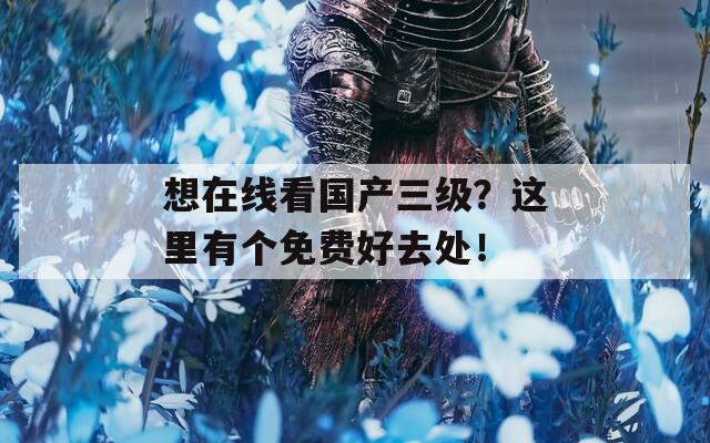 想在線看國產(chǎn)三級？這里有個(gè)免費(fèi)好去處！