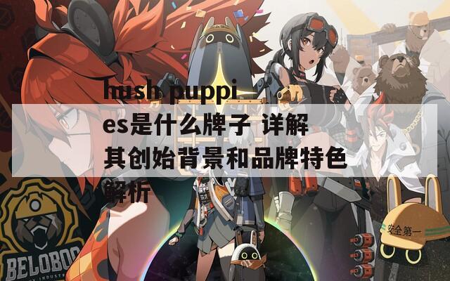 hush puppies是什么牌子 詳解其創(chuàng)始背景和品牌特色解析