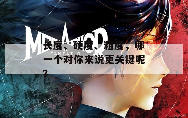 長度、硬度、粗度，哪一個對你來說更關(guān)鍵呢？