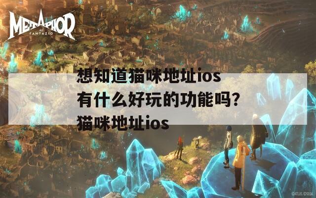 想知道貓咪地址ios有什么好玩的功能嗎？貓咪地址ios