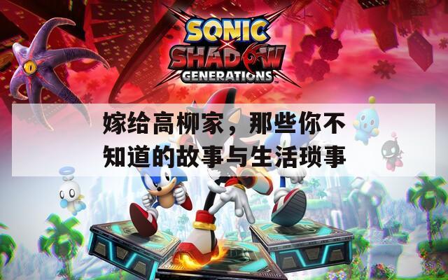 嫁給高柳家，那些你不知道的故事與生活瑣事
