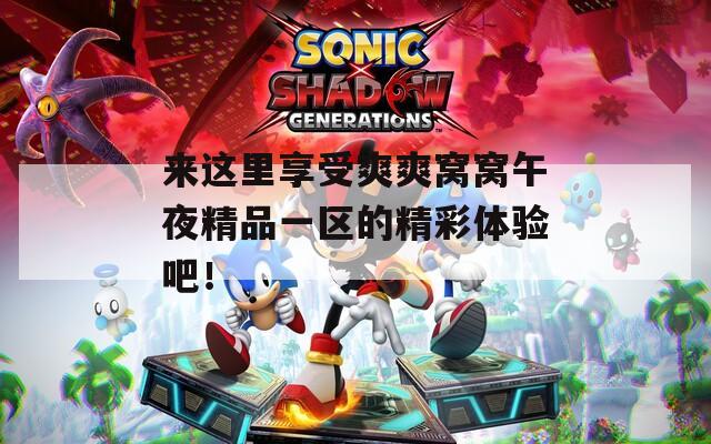 來(lái)這里享受爽爽窩窩午夜精品一區(qū)的精彩體驗(yàn)吧！
