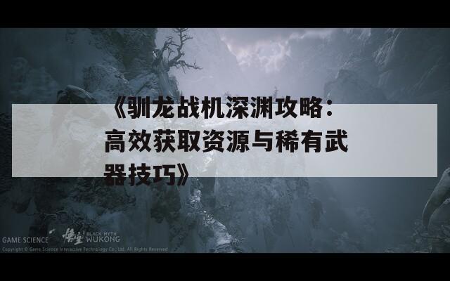 《馴龍戰(zhàn)機深淵攻略：高效獲取資源與稀有武器技巧》