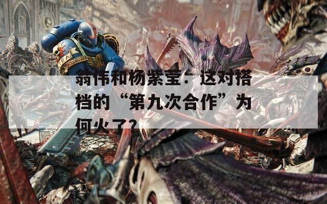 翁偉和楊紫瑩：這對搭檔的“第九次合作”為何火了？