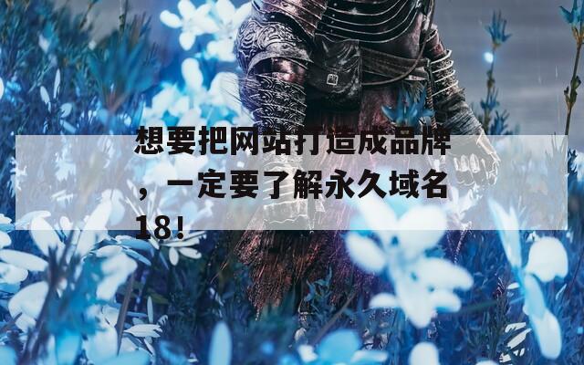 想要把網(wǎng)站打造成品牌，一定要了解永久域名18！