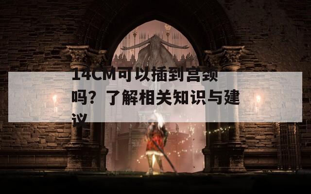 14CM可以插到宮頸嗎？了解相關(guān)知識(shí)與建議