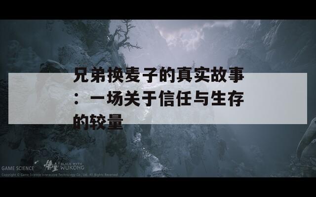 兄弟換麥子的真實(shí)故事：一場(chǎng)關(guān)于信任與生存的較量