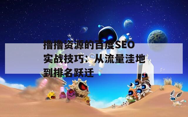 擼擼資源的百度SEO實(shí)戰(zhàn)技巧：從流量洼地到排名躍遷