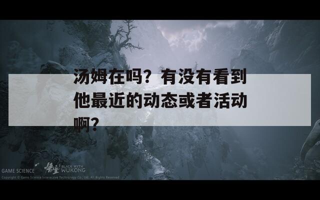湯姆在嗎？有沒有看到他最近的動(dòng)態(tài)或者活動(dòng)??？