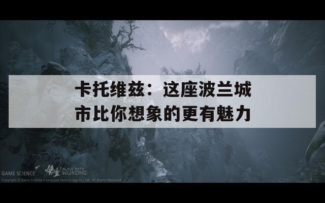 卡托維茲：這座波蘭城市比你想象的更有魅力
