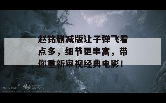 趙銘刪減版讓子彈飛看點(diǎn)多，細(xì)節(jié)更豐富，帶你重新審視經(jīng)典電影！