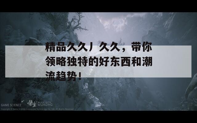 精品久久丿久久，帶你領(lǐng)略獨(dú)特的好東西和潮流趨勢(shì)！