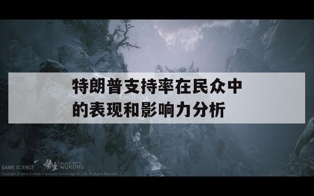 特朗普支持率在民眾中的表現(xiàn)和影響力分析