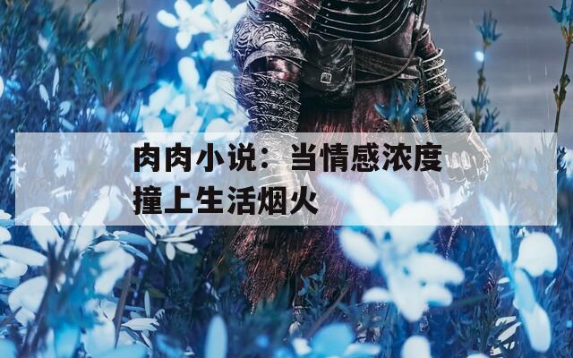 肉肉小說：當(dāng)情感濃度撞上生活煙火