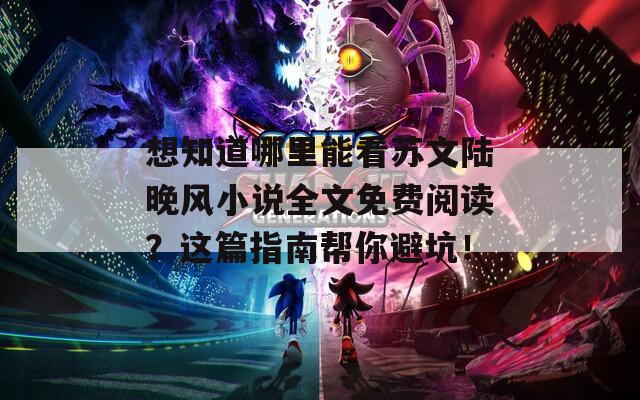 想知道哪里能看蘇文陸晚風(fēng)小說全文免費閱讀？這篇指南幫你避坑！