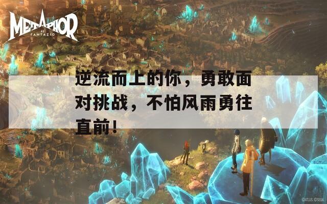 逆流而上的你，勇敢面對挑戰(zhàn)，不怕風雨勇往直前！