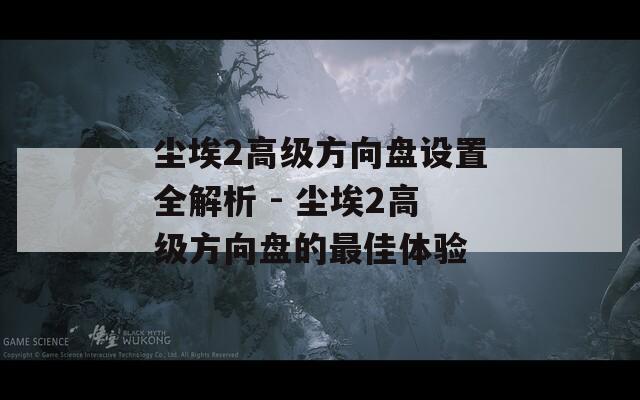 塵埃2高級(jí)方向盤設(shè)置全解析 - 塵埃2高級(jí)方向盤的最佳體驗(yàn)