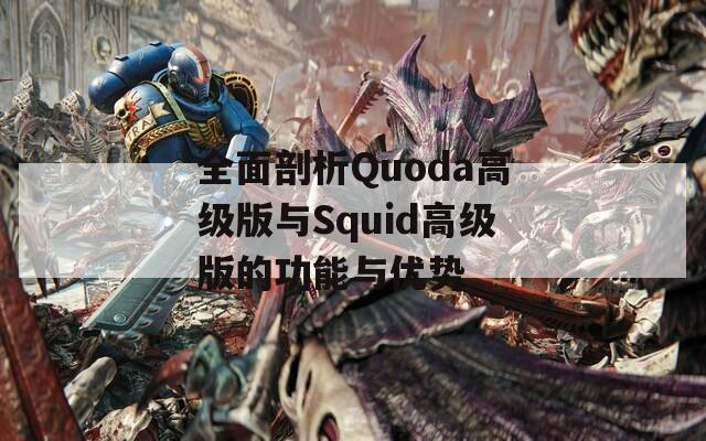 全面剖析Quoda高級(jí)版與Squid高級(jí)版的功能與優(yōu)勢