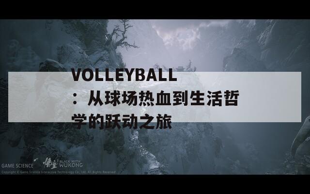 VOLLEYBALL：從球場熱血到生活哲學(xué)的躍動(dòng)之旅