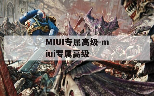 MIUI專屬高級-miui專屬高級