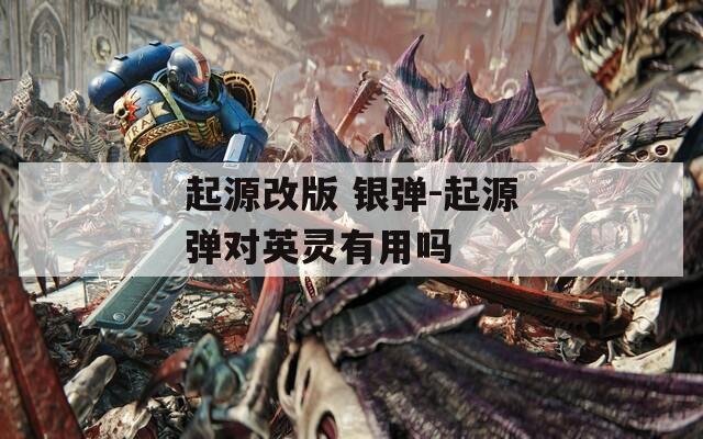 起源改版 銀彈-起源彈對(duì)英靈有用嗎