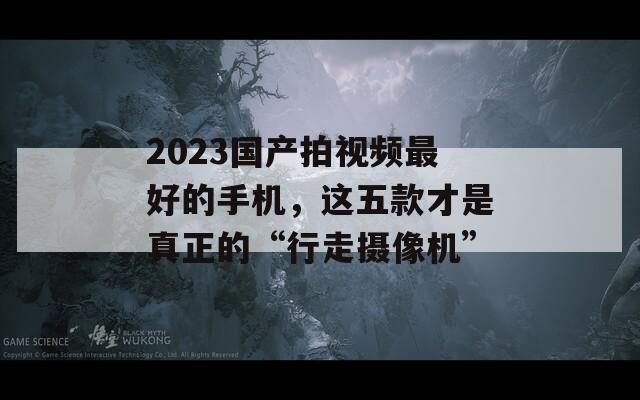 2023國產拍視頻最好的手機，這五款才是真正的“行走攝像機”