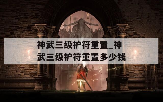 神武三級(jí)護(hù)符重置_神武三級(jí)護(hù)符重置多少錢