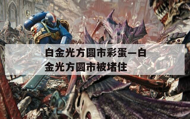 白金光方圓市彩蛋—白金光方圓市被堵住