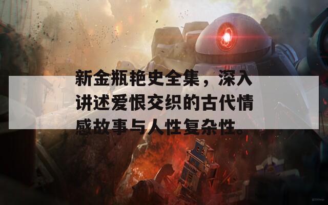 新金瓶艷史全集，深入講述愛恨交織的古代情感故事與人性復(fù)雜性。