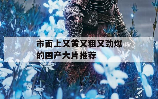 市面上又黃又粗又勁爆的國(guó)產(chǎn)大片推薦