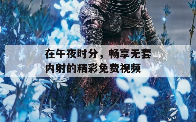在午夜時分，暢享無套內(nèi)射的精彩免費視頻