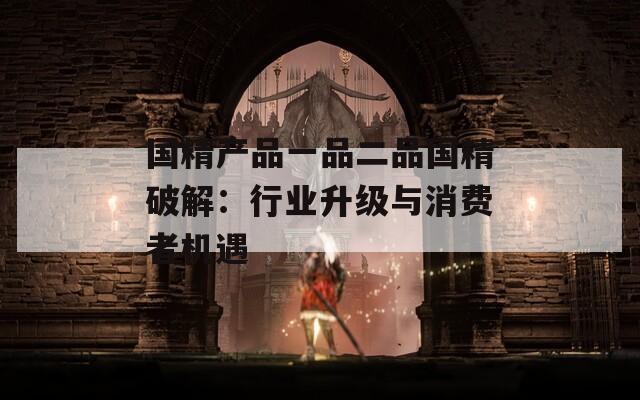 國精產(chǎn)品一品二品國精破解：行業(yè)升級(jí)與消費(fèi)者機(jī)遇