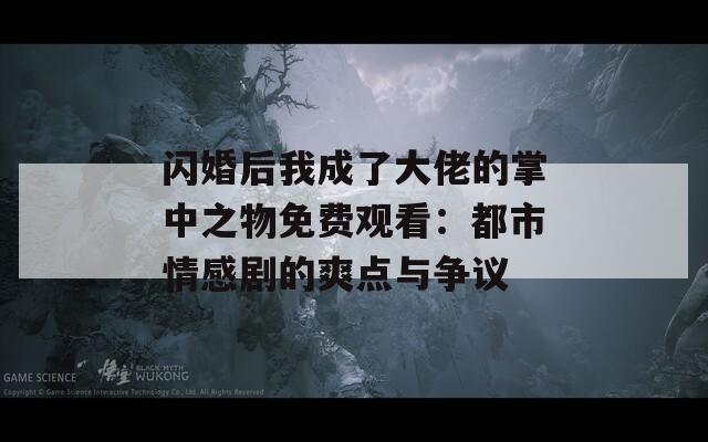 閃婚后我成了大佬的掌中之物免費(fèi)觀看：都市情感劇的爽點與爭議