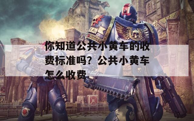 你知道公共小黃車的收費(fèi)標(biāo)準(zhǔn)嗎？公共小黃車怎么收費(fèi)