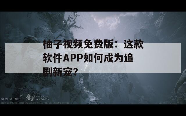 柚子視頻免費版：這款軟件APP如何成為追劇新寵？