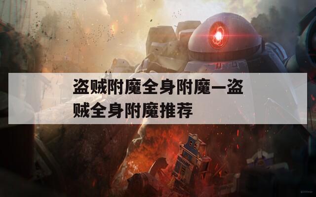 盜賊附魔全身附魔—盜賊全身附魔推薦