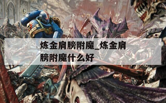 煉金肩膀附魔_煉金肩膀附魔什么好