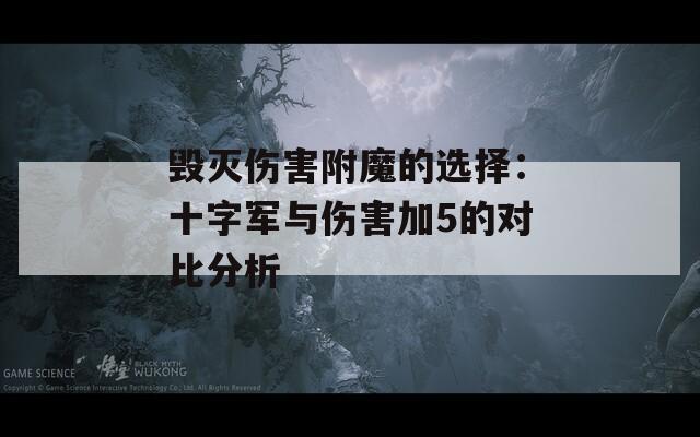 毀滅傷害附魔的選擇：十字軍與傷害加5的對(duì)比分析