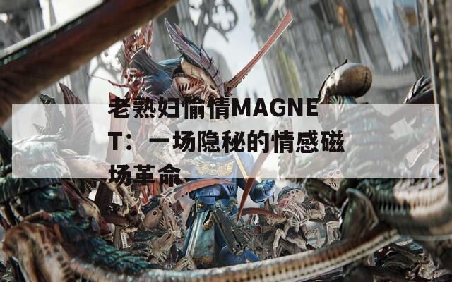 老熟婦愉情MAGNET：一場(chǎng)隱秘的情感磁場(chǎng)革命
