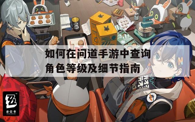 如何在問道手游中查詢角色等級及細節(jié)指南