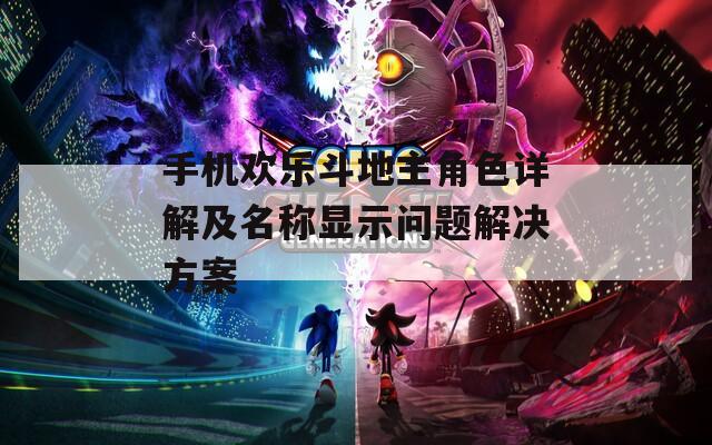 手機(jī)歡樂斗地主角色詳解及名稱顯示問題解決方案